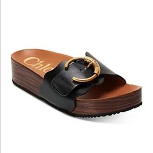 Platform Slide Sandal by Chloé